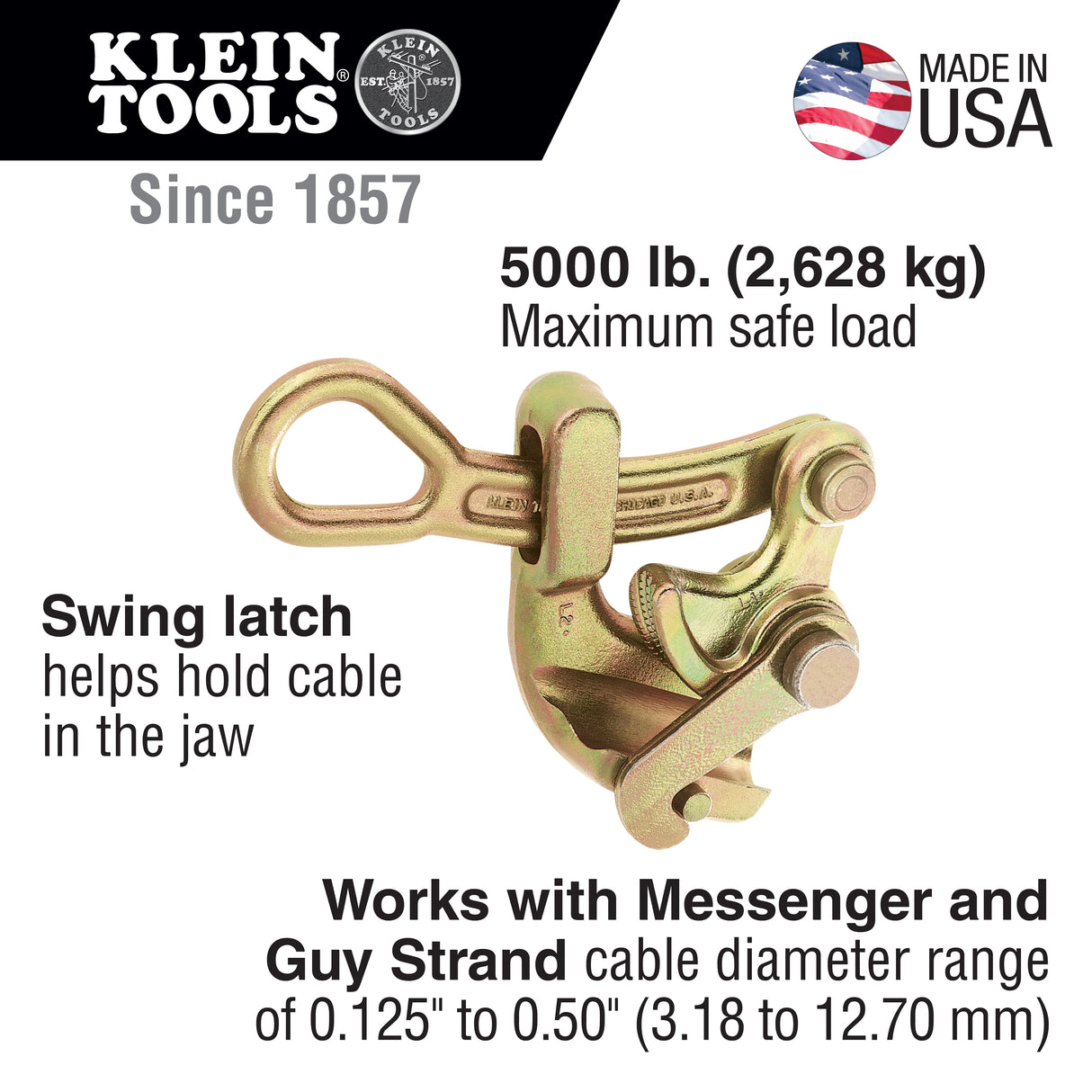 Haven's® Grip with Swing Latch | 1604-20L - Cable Connection & Supply