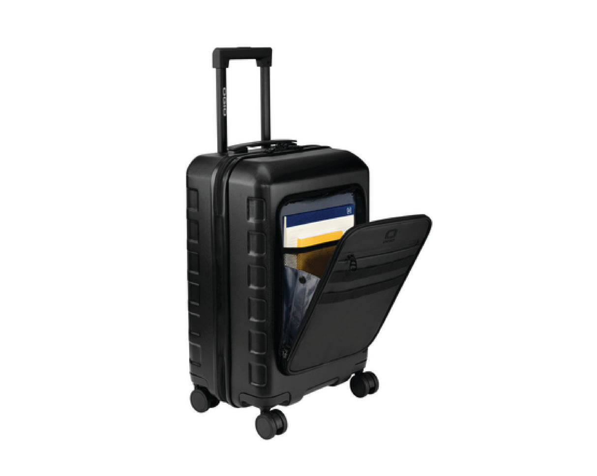 OGIO® Utilitarian Carry-On Spinner - Cable Connection & Supply