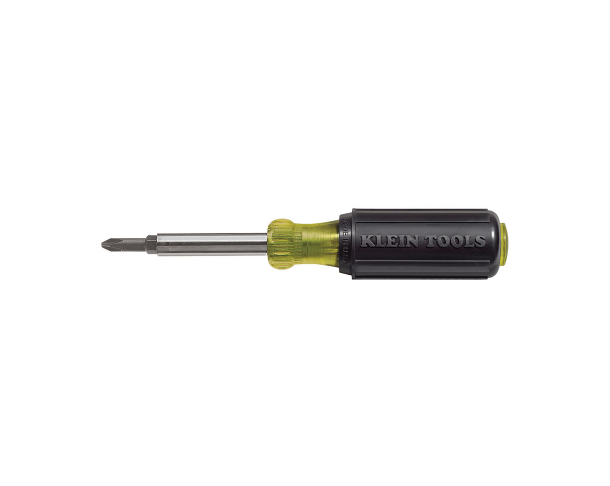 Multi-Bit Screwdriver / Nut Driver, 5-in-1, Phillips, Slotted Bits | 32476 - Cable Connection & Supply