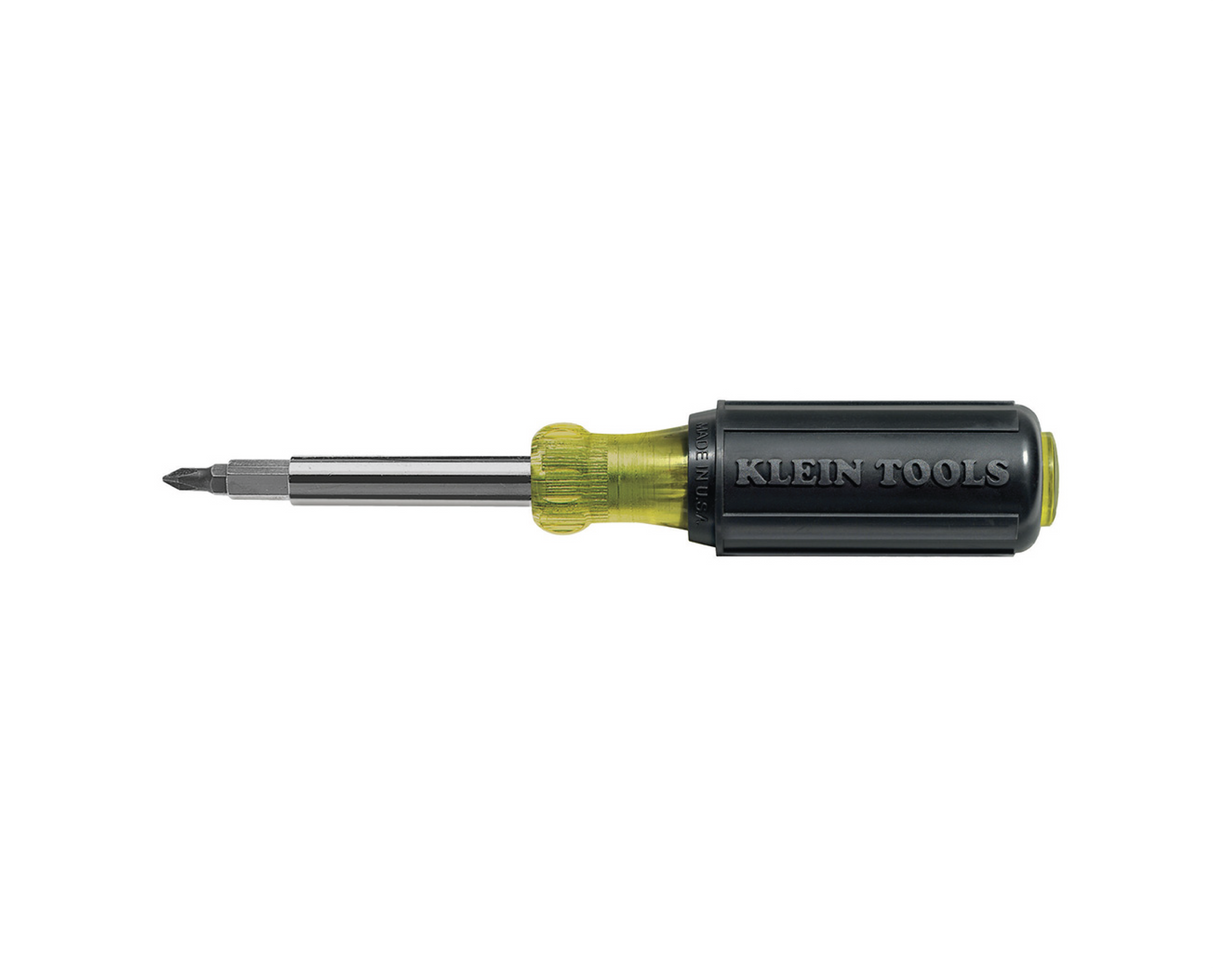 Multi-Bit Screwdriver / Nut Driver, 10-in-1, Phillips, Slotted Bits | 32477 - Cable Connection & Supply