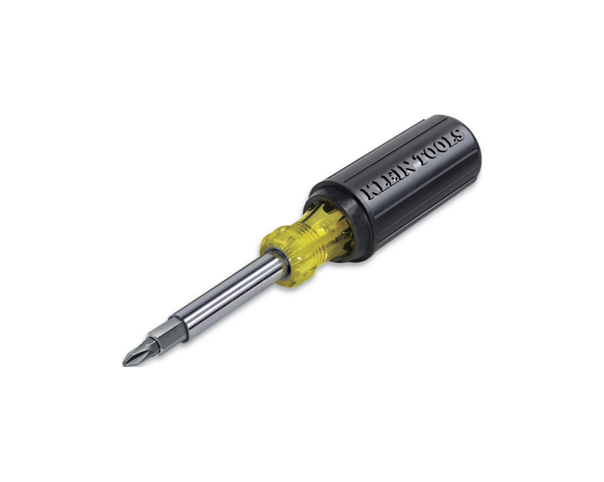 Multi-Bit Screwdriver / Nut Driver, 11-in-1, Ph, Sl, Sq, TORX® Bits | 32500 - Cable Connection & Supply
