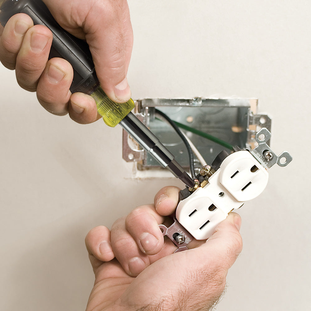 Multi-Bit Screwdriver / Nut Driver, 10-in-1, Phillips, Slotted Bits | 32477 - Cable Connection & Supply