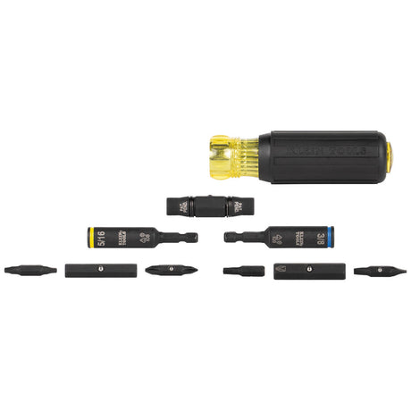 Impact Rated Multi-Bit Screwdriver / Nut Driver, 11-in-1 | 32500HD - Cable Connection & Supply