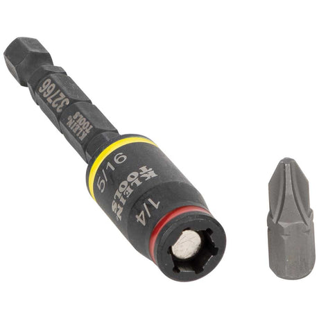 3-in-1 Impact Flip Socket, 1/4-Inch, 5/16-Inch, 3-Inch Length | 32766 - Cable Connection & Supply