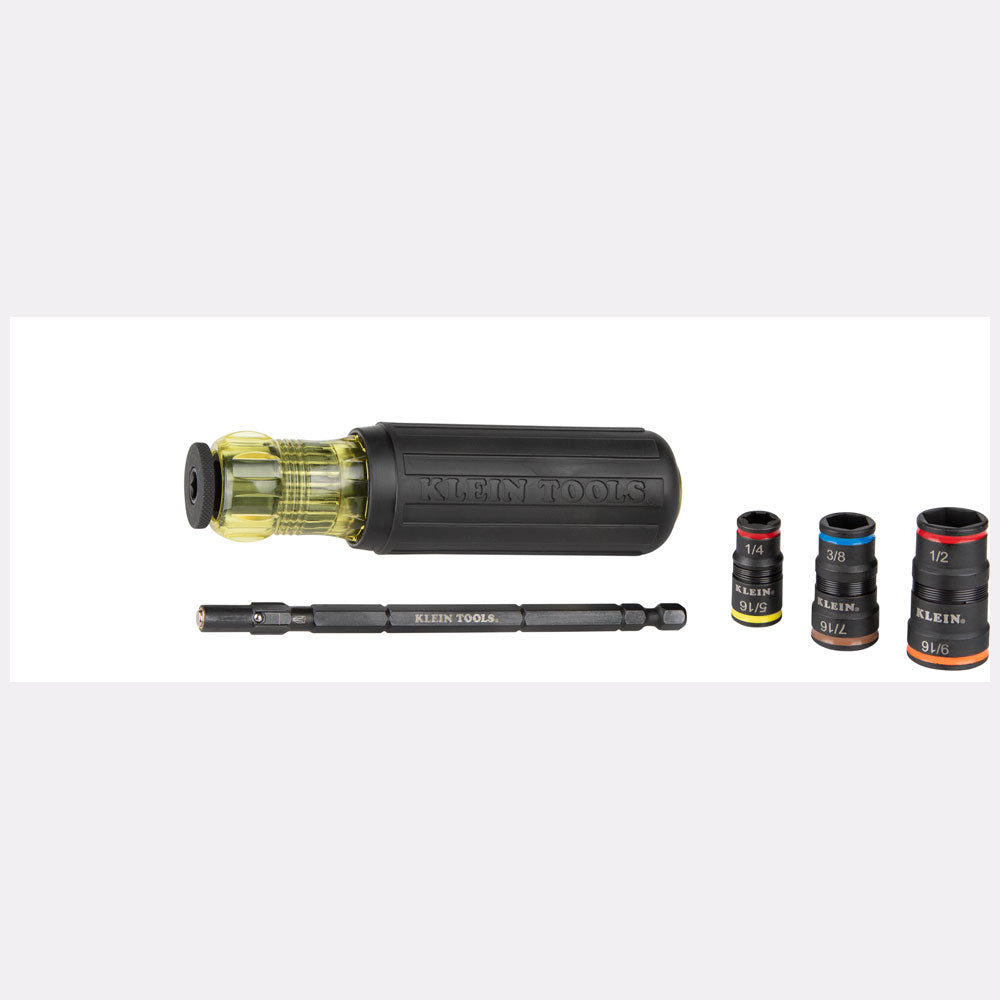 7-in-1 Impact Rated Flip Socket Set with Handle | 32910 - Cable Connection & Supply