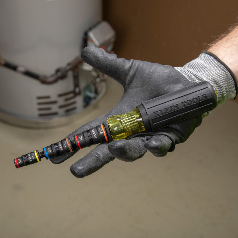 7-in-1 Impact Rated Flip Socket Set with Handle | 32910 - Cable Connection & Supply