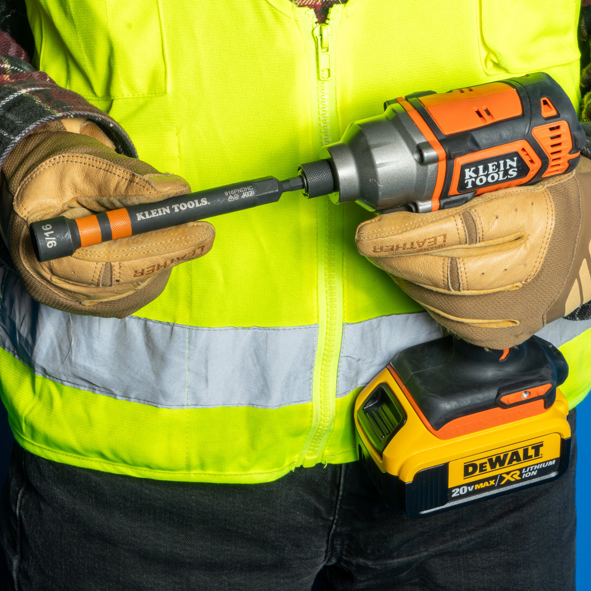 Hollow Magnetic Color-Coded Ratcheting Power Nut Drivers, 7-Piece | 32950 - Cable Connection & Supply