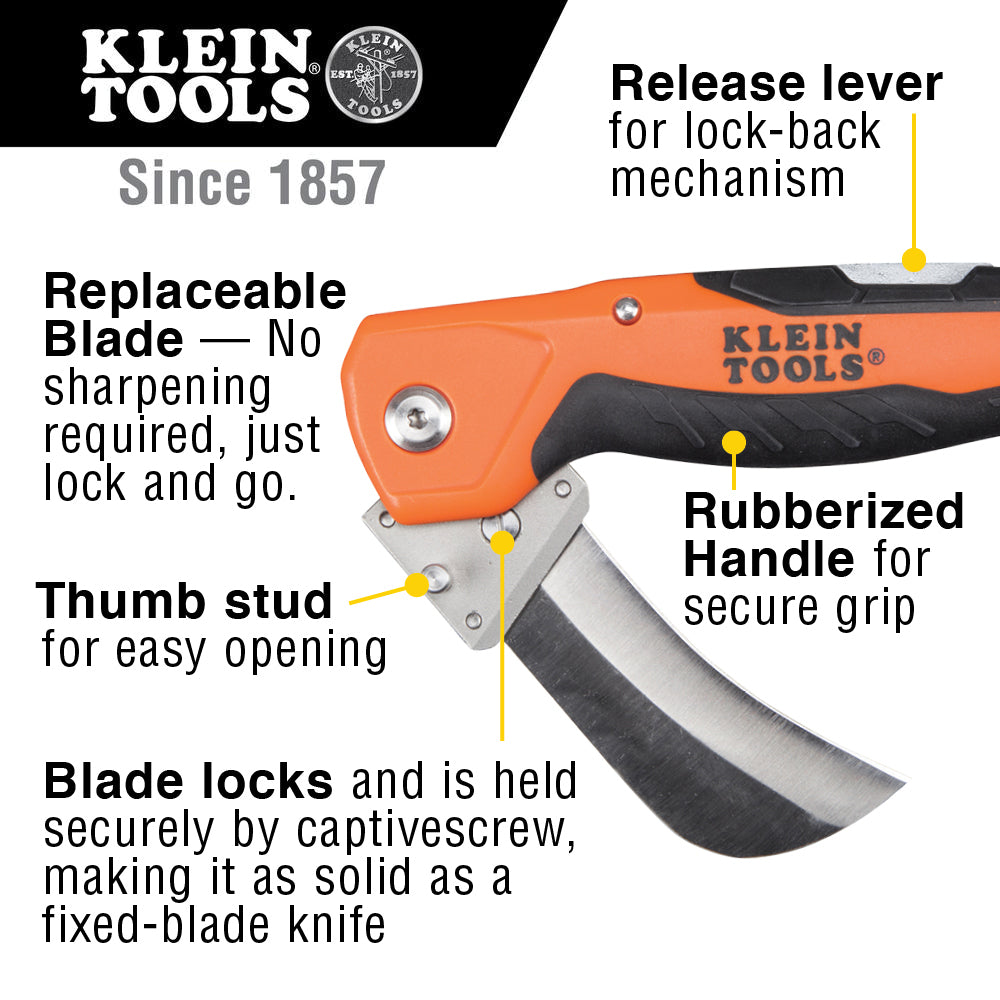 Cable Skinning Utility Knife with Replaceable Blade | 44218 - Cable Connection & Supply
