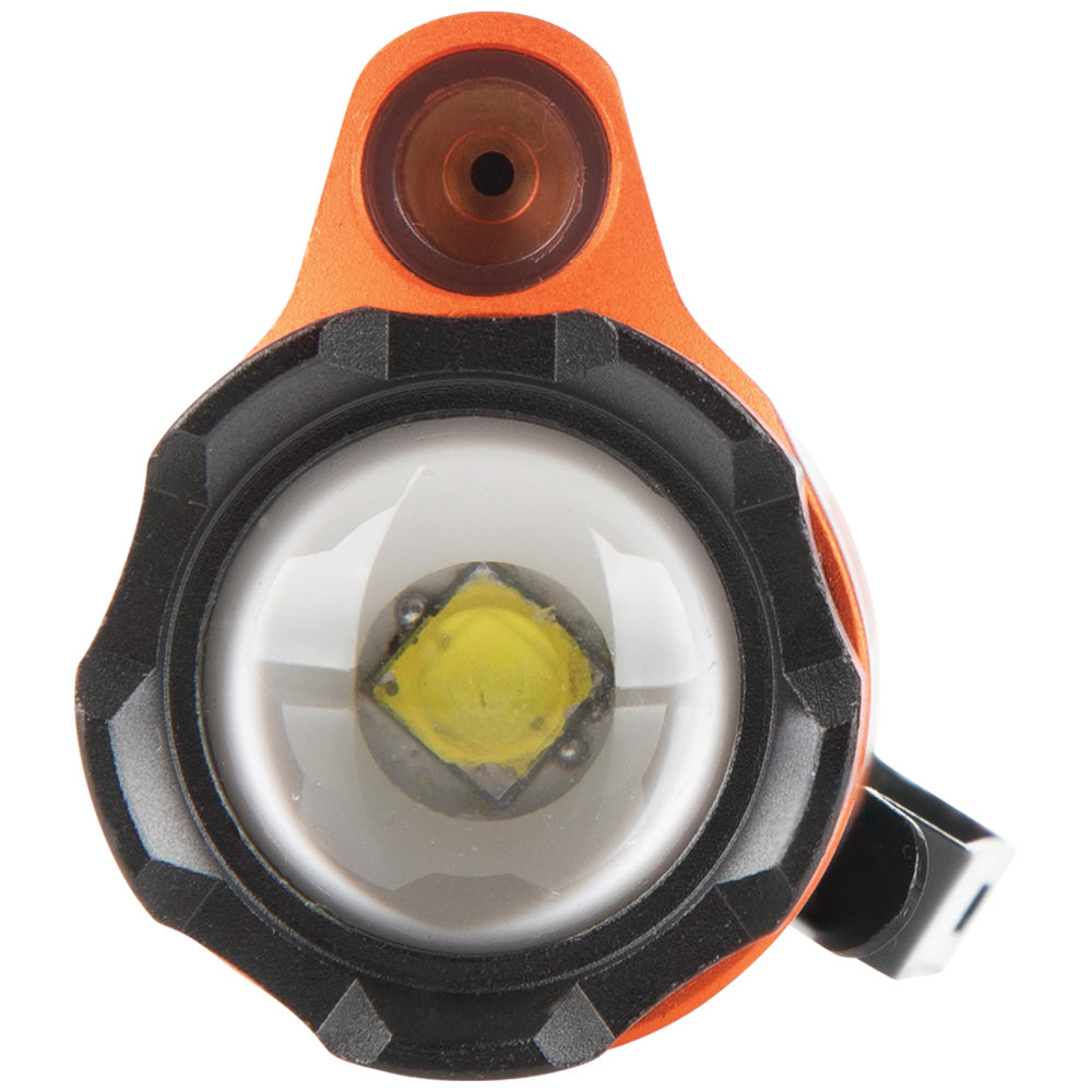 Rechargeable Focus Flashlight with Laser | 56040 - Cable Connection & Supply