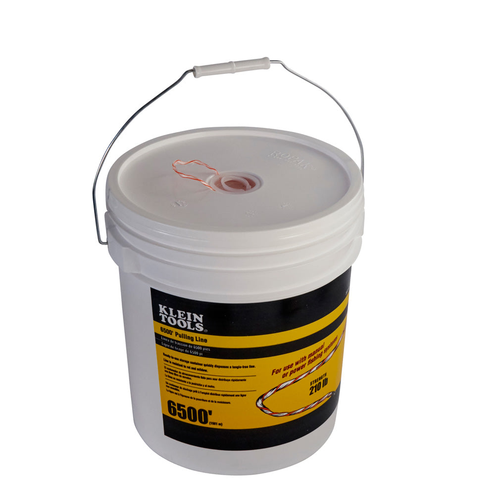 Poly Pull Line with Orange Tracer 6500-Foot | 56110 - Cable Connection & Supply