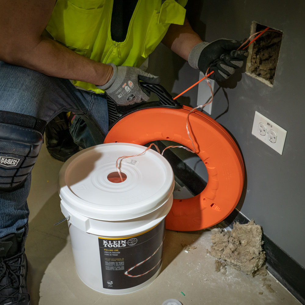 Poly Pull Line with Orange Tracer 6500-Foot | 56110 - Cable Connection & Supply