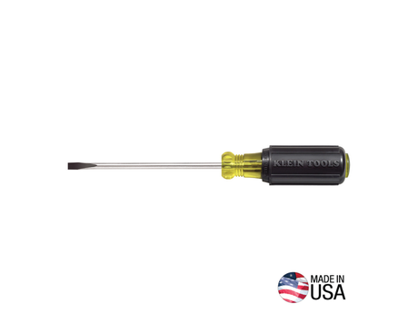3/16-Inch Cabinet Screwdriver, 4-Inch Round Shank | 601-4 - Cable Connection & Supply