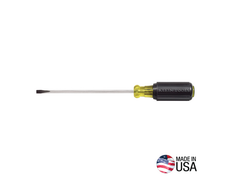 3/16-Inch Cabinet Screwdriver, 6-Inch Round Shank | 601-6 - Cable Connection & Supply