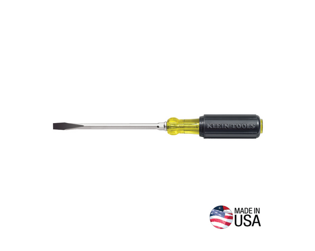 1/4-Inch Keystone Screwdriver, 4-Inch Round Shank | 602-4 - Cable Connection & Supply