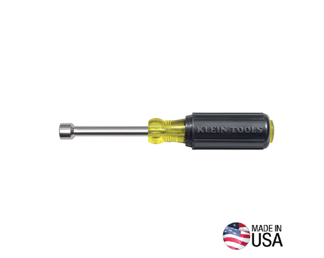 7/16-Inch Magnetic Tip Nut Driver 3-Inch Shaft | 630-7/16M - Cable Connection & Supply