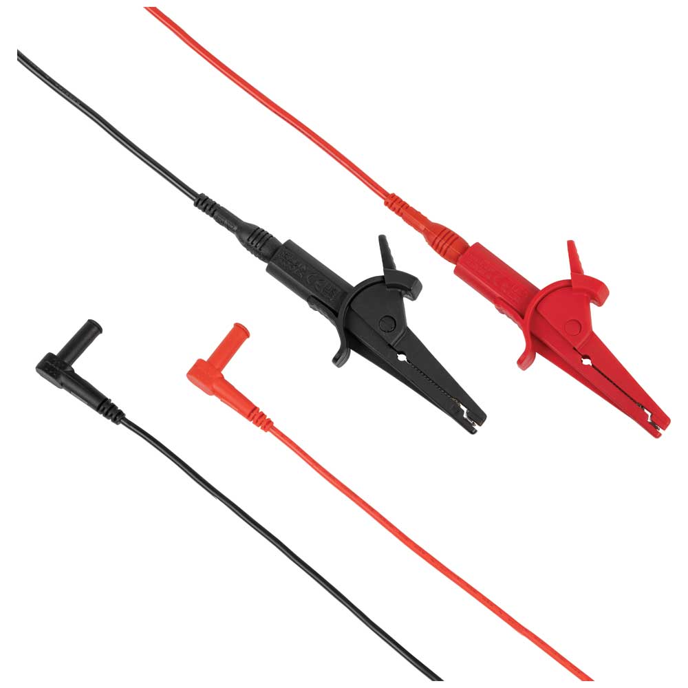 Heavy-Duty Alligator Clip Test Leads, 10-Foot | 69367 - Cable Connection & Supply