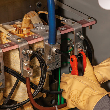 Pro Folding Hex Key Set, 11-Key, SAE Sizes | 70550 - Cable Connection & Supply