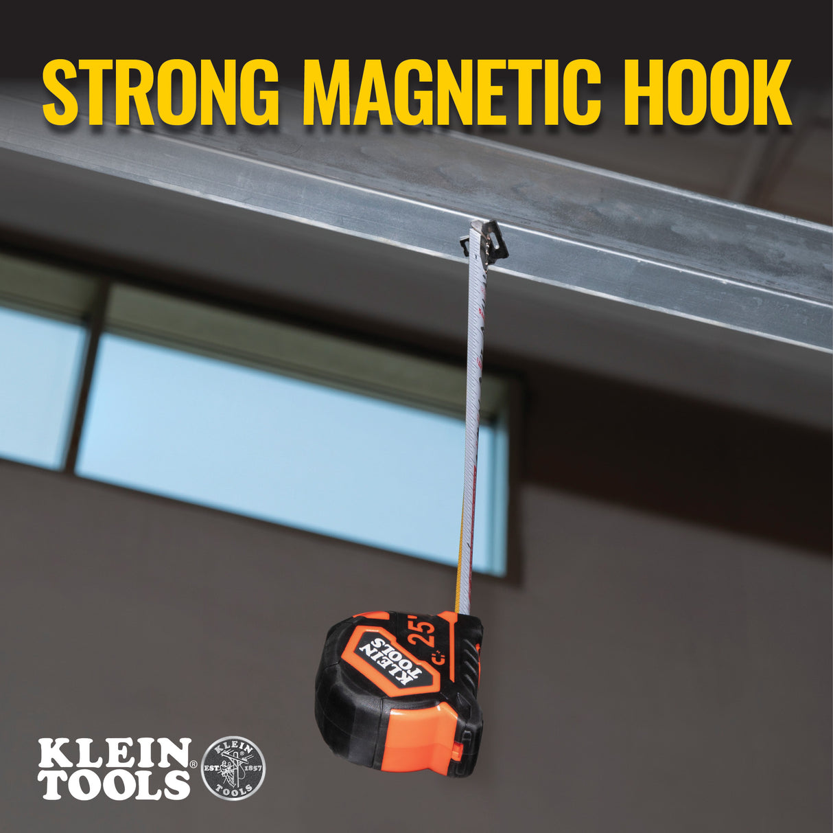 Tape Measure, 25-Foot Magnetic Double-Hook | 9225 - Cable Connection & Supply