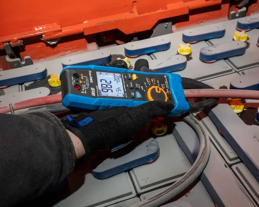 Solar+ Clamp Meter CAT III 1500 V | ACM-1500DC - Cable Connection & Supply