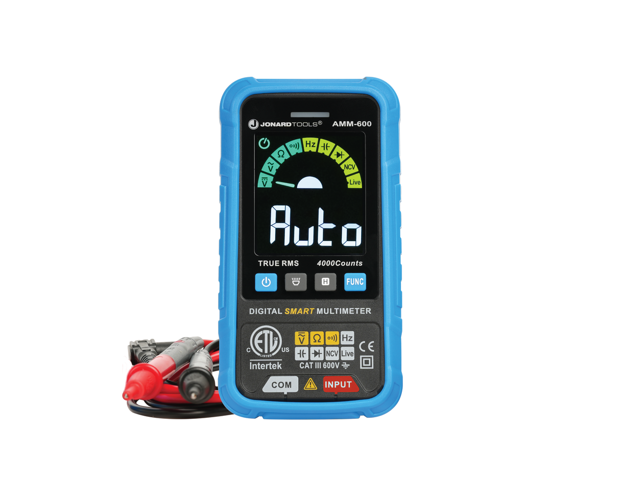 600V Automatic Intelligent Digital Multimeter | AMM-600 - Cable Connection & Supply