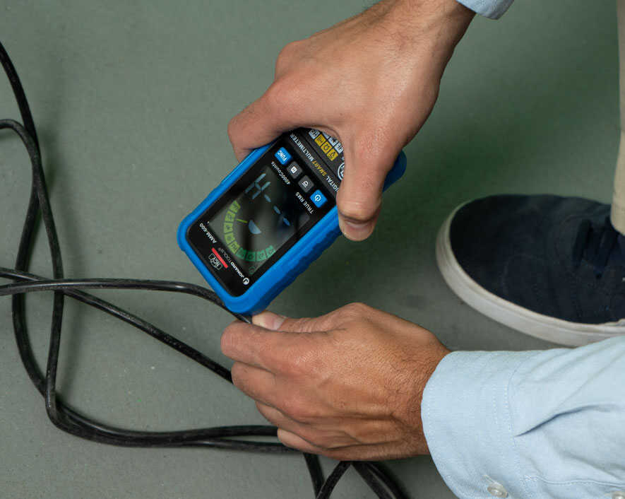 600V Automatic Intelligent Digital Multimeter | AMM-600 - Cable Connection & Supply