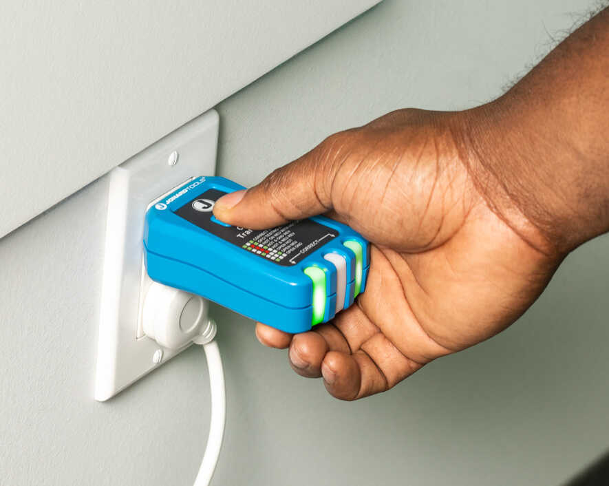 Circuit Breaker Finder with GFCI Tester | CBF-100 - Cable Connection & Supply