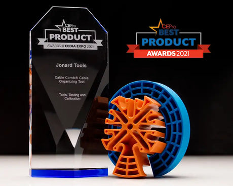 Cable Comb Organizing Tool Set - CAT 5e, 6, 7 | CCB-2534 - Cable Connection & Supply