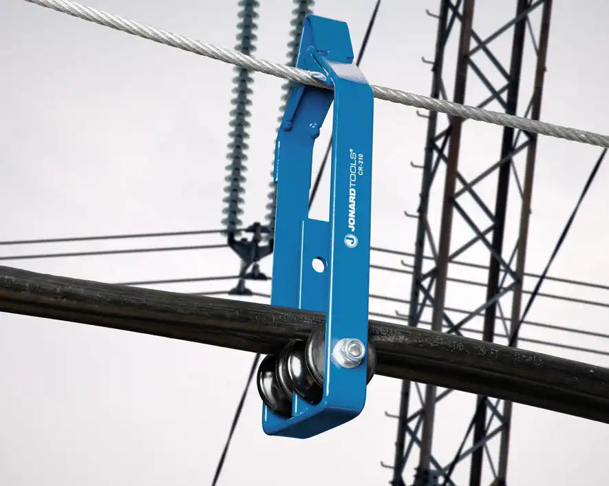 Dual Cable Roller for Cables up to 1" Dia.(Pack of 4) | CR-210/4 - Cable Connection & Supply