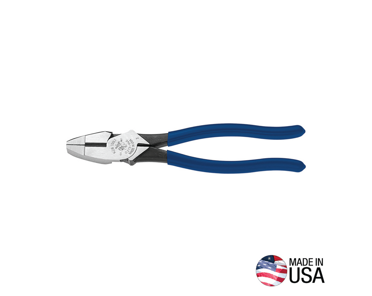 Lineman's Pliers, New England Nose, 9-Inch | D213-9NE - Cable Connection & Supply