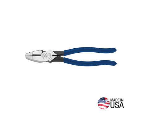 Lineman's Pliers, New England Nose, 9-Inch | D213-9NE - Cable Connection & Supply