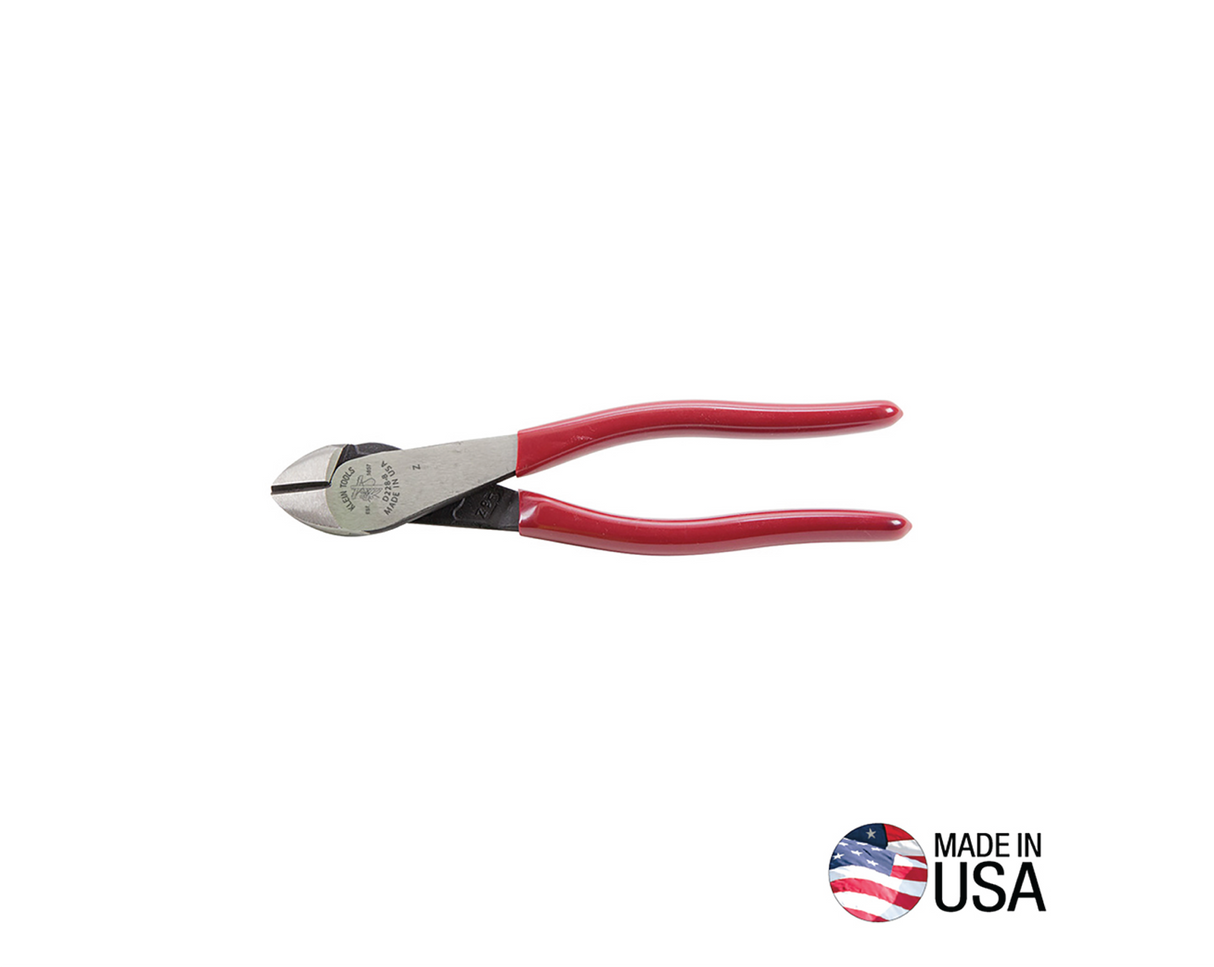 Diagonal Cutting Pliers, High-Leverage, 8-Inch | D228-8 - Cable Connection & Supply