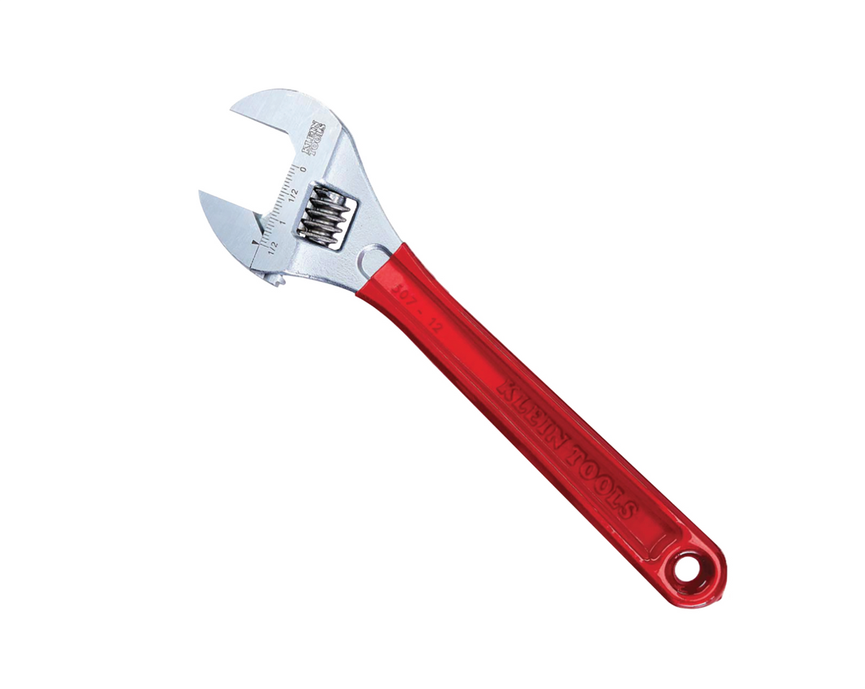 Adjustable Wrench Extra Capacity, 12-Inch | D507-12 - Cable Connection & Supply
