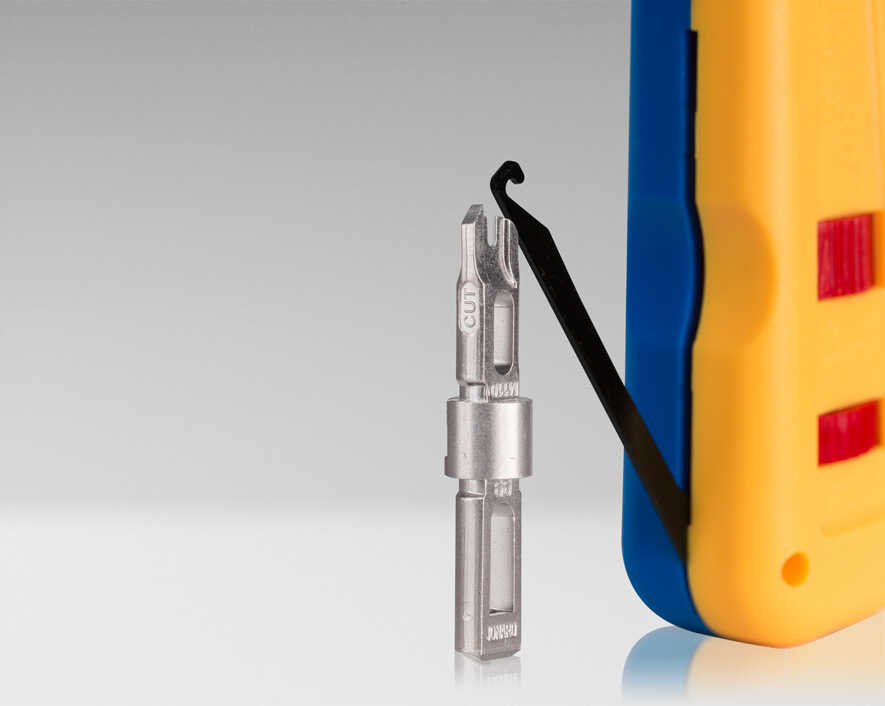 Punchdown Tool with 66 & 110 Combined Blade | EPD-914116 - Cable Connection & Supply
