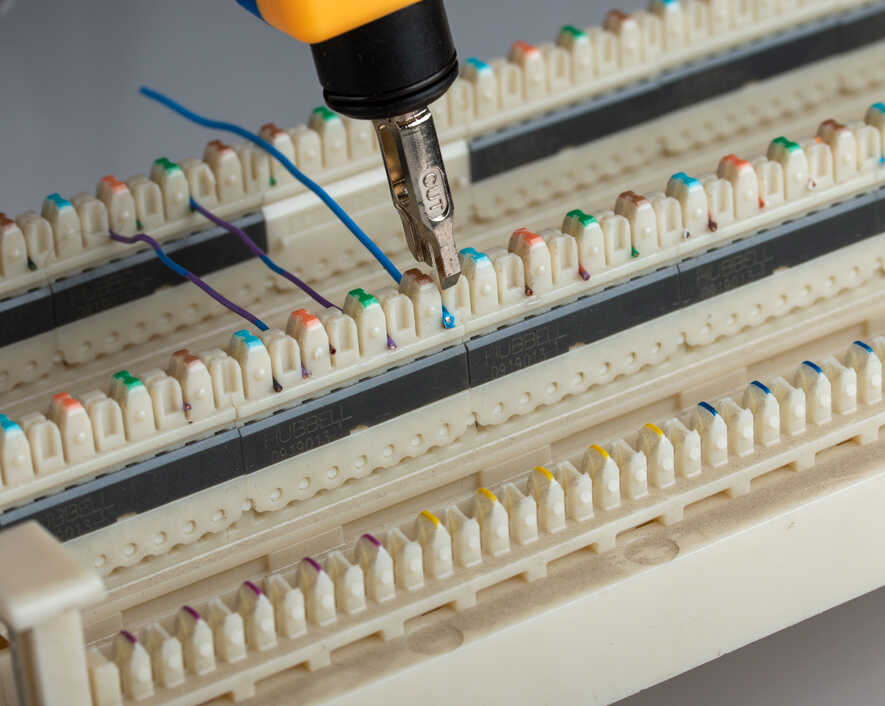 Punchdown Tool with 66 & 110 Combined Blade | EPD-914116 - Cable Connection & Supply
