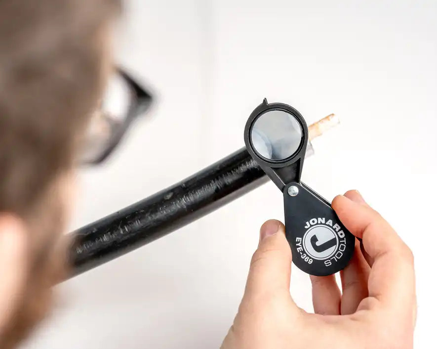 Fiber Optic Eyeloop, X3, X6, X9 Magnification | EYE-369 - Cable Connection & Supply