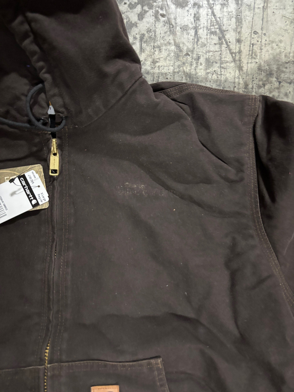 Men's Quilted Flannel-Lined Sandstone Active Jacket | J130 * Blemished * - Cable Connection & Supply