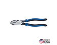 Lineman's Pliers, 9-Inch, Journeyman Handle | J2000-9NE - Cable Connection & Supply