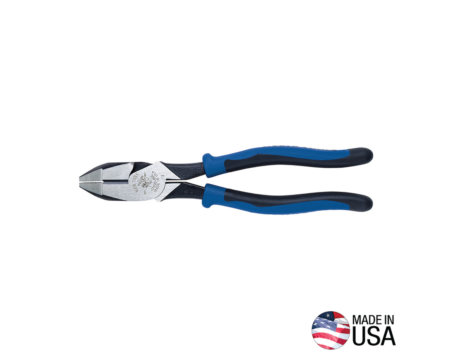 Lineman's Pliers, 9-Inch, Journeyman Handle | J2000-9NE - Cable Connection & Supply