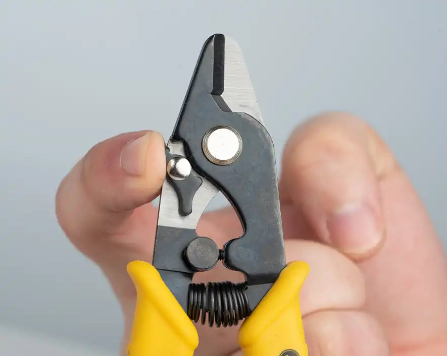 Fiber Optic Stripper for 125um Fiber With 180um Coating |JIC-180C - Cable Connection & Supply