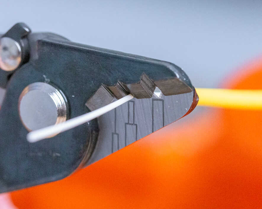 Fiber Optic Stripper, Three Hole | JIC-375 - Cable Connection & Supply