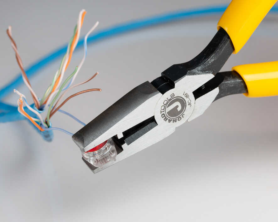 Connector-Crimper Pliers | JIC-891 - Cable Connection & Supply