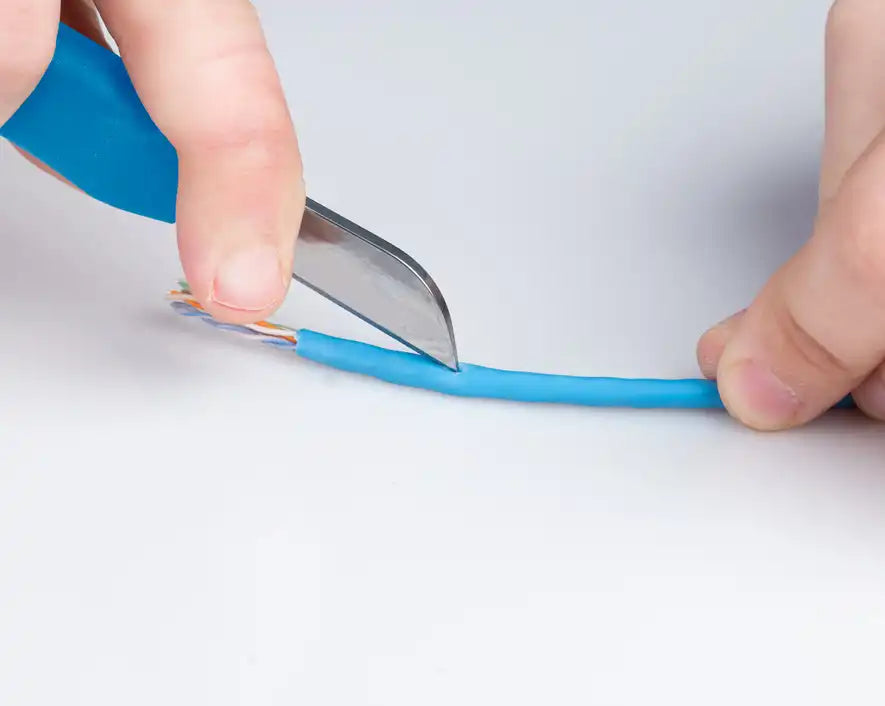 Ergonomic Cable Splicing Knife | KN-7 - Cable Connection & Supply