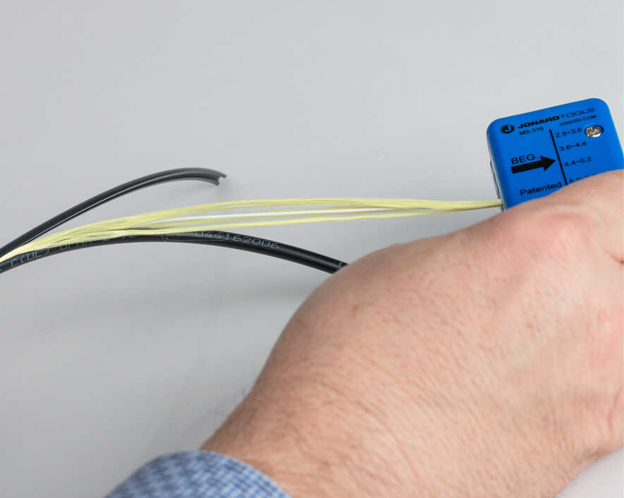 Mid Span Slit & Ring Tool (2.9 mm-6.8 mm) | MS-316 - Cable Connection & Supply