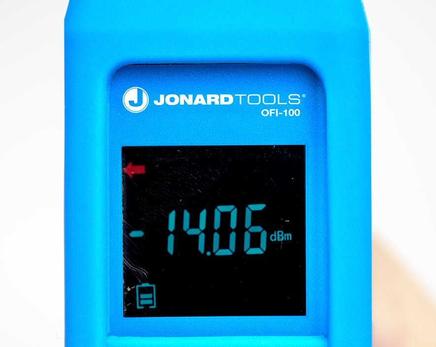 Advanced Optical Fiber Identifier w/ Power Meter & VFL | OFI-100 - Cable Connection & Supply