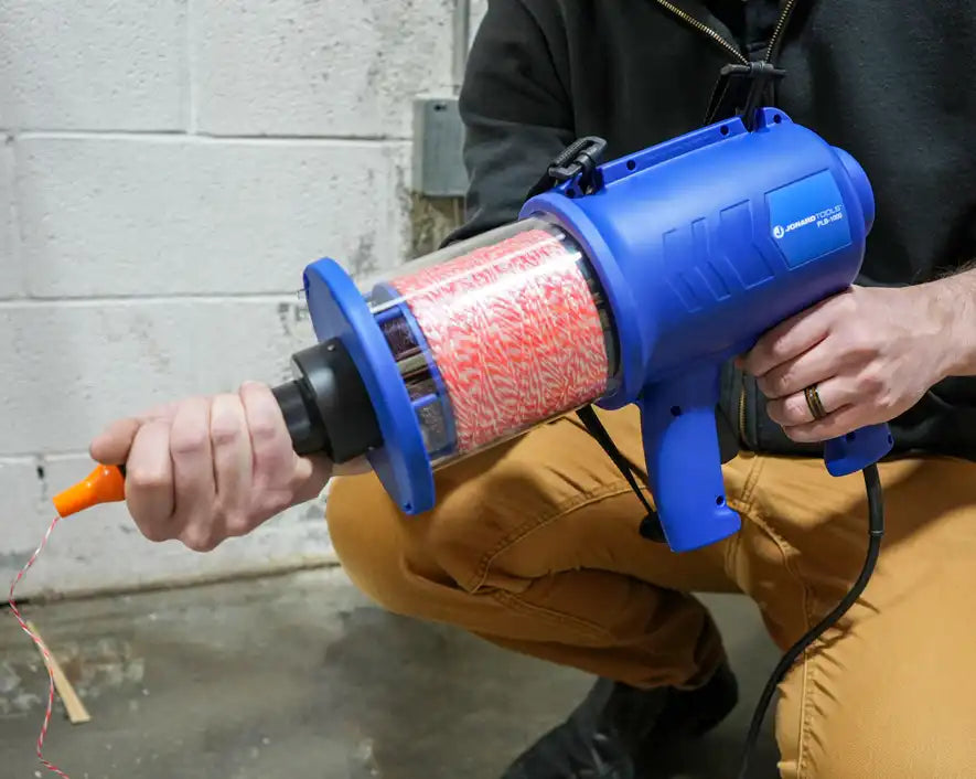 Pull Line Blower for 3/4" to 2" (18-50 mm) Conduit | PLB-1000 - Cable Connection & Supply