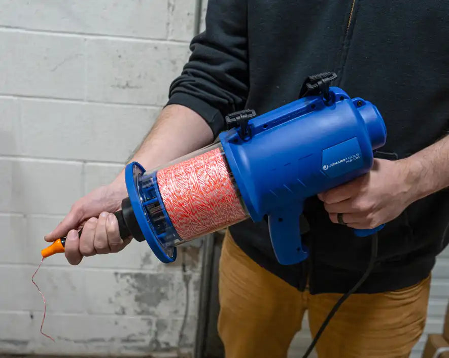Pull Line Blower for 3/4" to 2" (18-50 mm) Conduit | PLB-1000 - Cable Connection & Supply