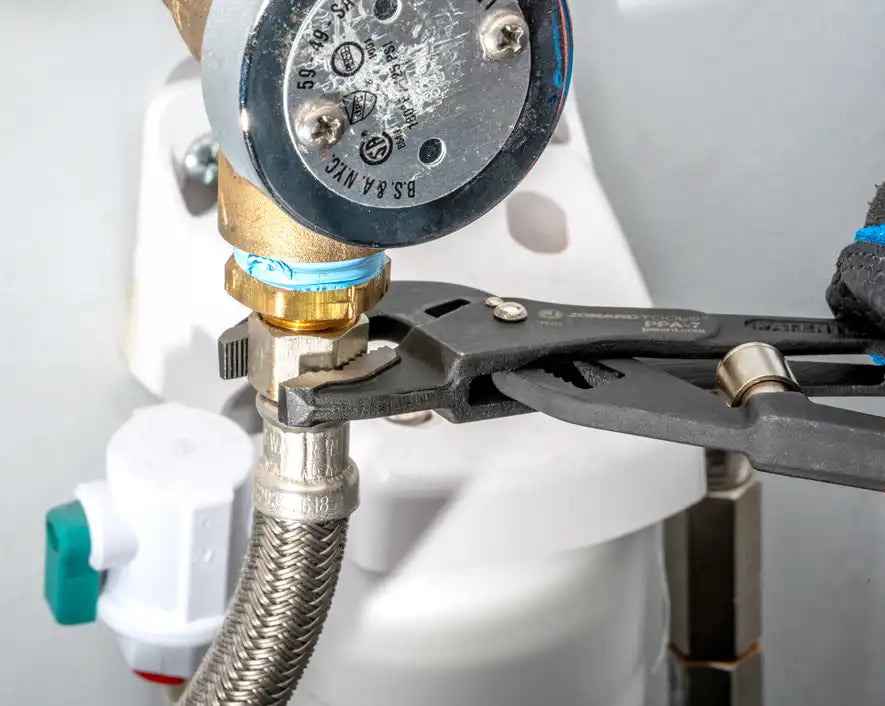 Pump Pliers with Automatic Adjustment, 7" | PPA-7 - Cable Connection & Supply