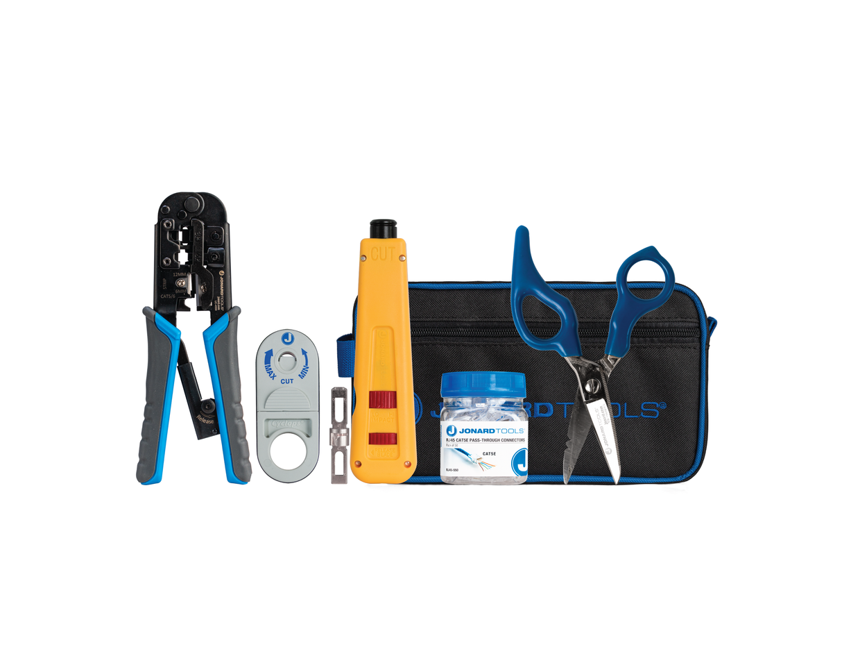 VDV Installation Tool Kit | TK-RJ550 - Cable Connection & Supply