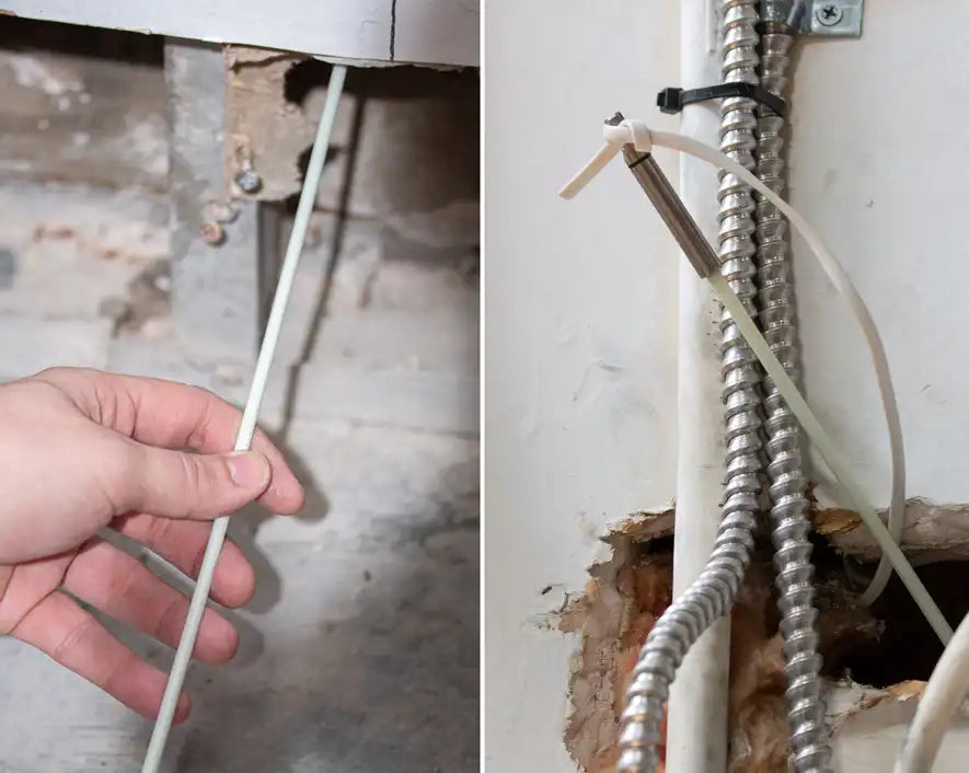 15 ft Glow Rod Kit+, 3/16" Diameter | RDG-15A - Cable Connection & Supply