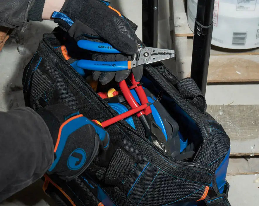 Ultimate Fiber Kit in Rolling Tool Bag | TK-199R - Cable Connection & Supply